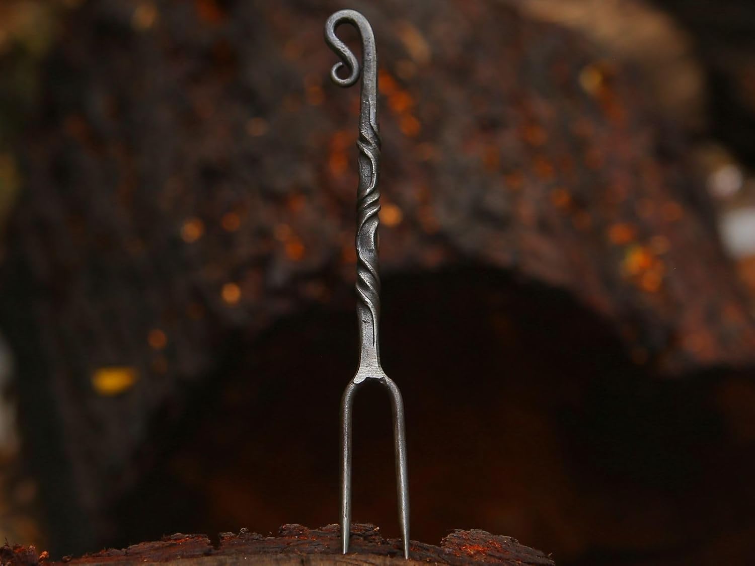  Hand Forged Black Silverware 